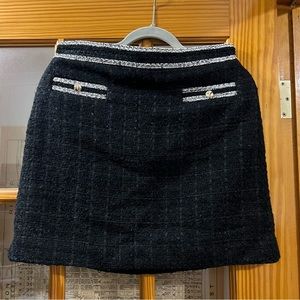 Ann Taylor tweed mini skirt